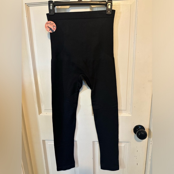 Shapermint Essentials NWT Leggings Womens Size Large Black High Waisted - Picture 1 of 10